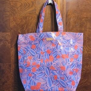 Consuela Basic Pink and Blue Tote Bag "Loretta" with Durable Design